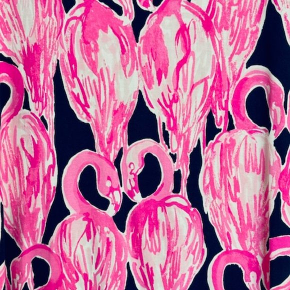 Lilly Pulitzer Flamingo Dress - Picture 3 of 6